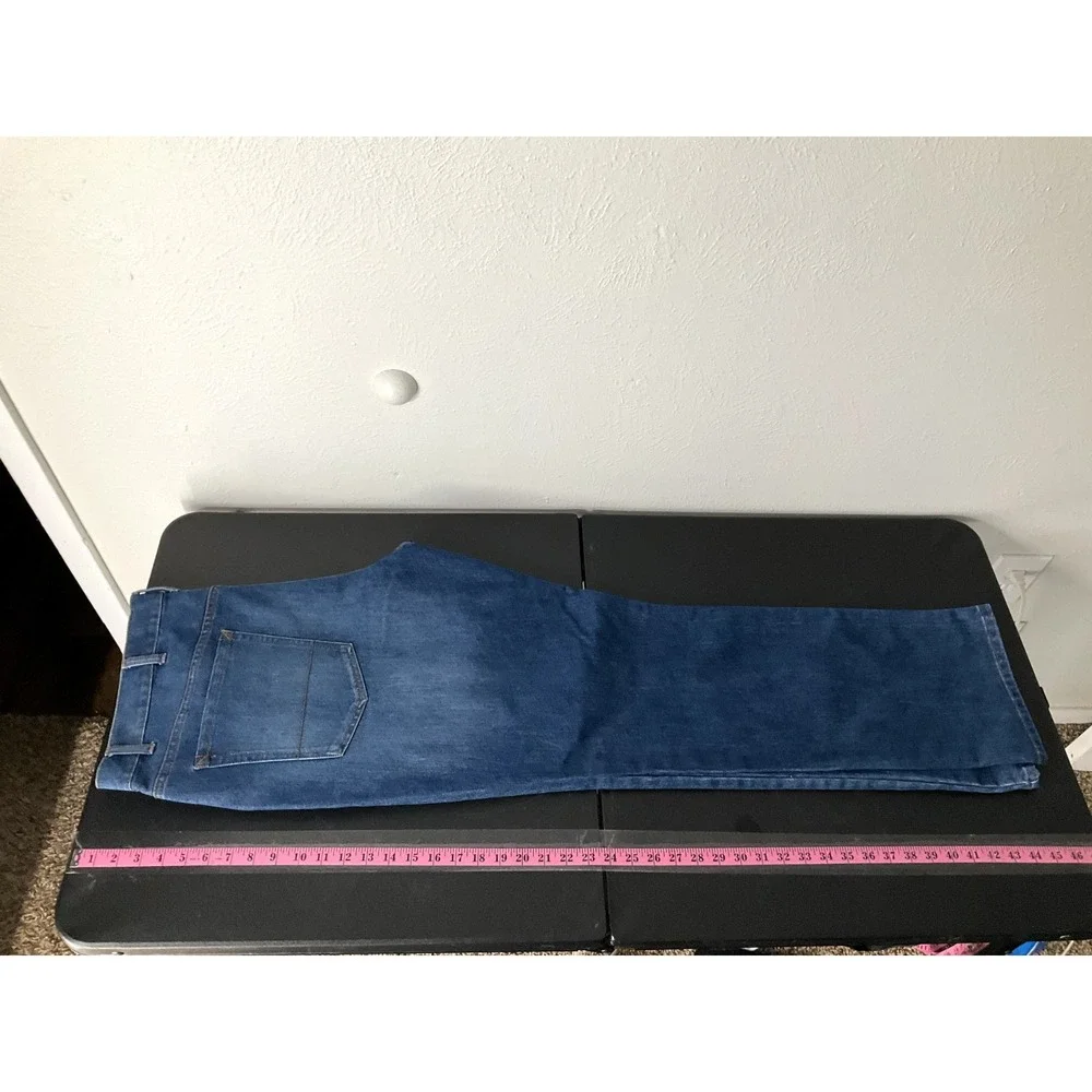 RedHead Brand Co Mens Jeans Men Straight Leg‎ Blue 44x34 Workwear Denim
